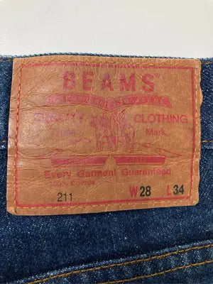 BEAMS/ビームス/デニムパンツ/パンツ/ネイビー/W28   L34