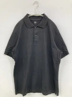 UNIQLO/ユニクロ/ポロシャツ/トップス/ブラック/L