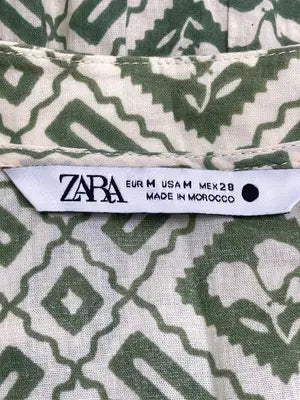 ZARA/ザラ/ワンピース/ワンピース/ドレス/グリーン/M
