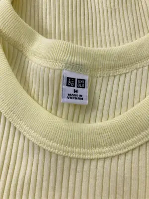 UNIQLO/ユニクロ/タンクトップ/トップス/イエロー/M