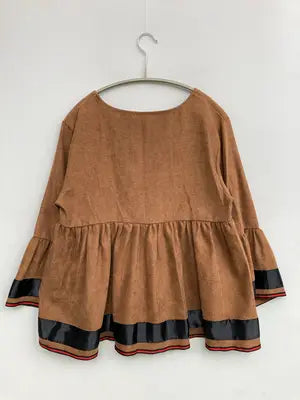 Tシャツ/カットソー/トップス/ブラウン
