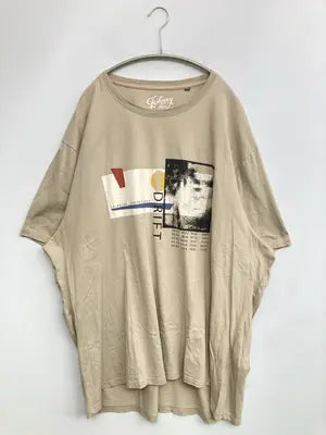 Tシャツ/カットソー/トップス/ベージュ/6XL