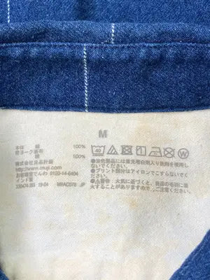 無印良品/ムジルシリョウヒン/シャツ/ブラウス/トップス/ネイビー/M