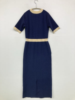 Andemiu/アンデミュウ/ワンピース/ワンピース/ドレス/ネイビー/F