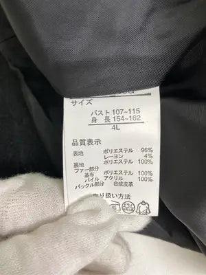Chip Clip/チップクリップ/ダッフルコート/ジャケット/アウター/ブラック/4L