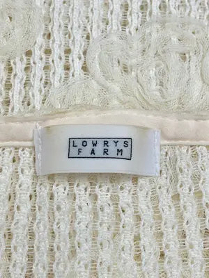 LOWRYS FARM/ローリーズファーム/ベスト/トップス/アイボリー/F