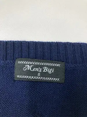 Men's Bigi/ニット/セーター/トップス/ネイビー/S