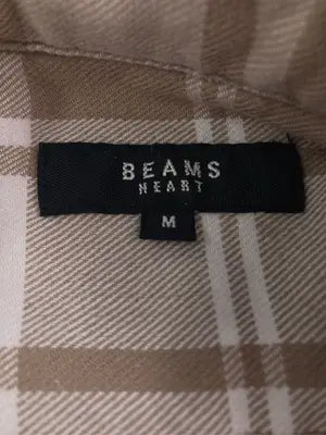 BEAMS HEART/ビームスハート/シャツ/ブラウス/トップス/ベージュ/M