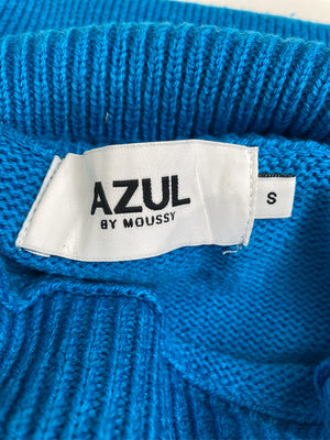 AZUL by MOUSSY/アズールバイマウジー/ニット/セーター/トップス/ブルー/S