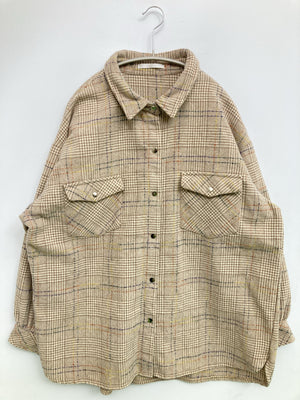 RETRO GIRL/レトロガール/シャツ/ブラウス/トップス/ベージュ/F