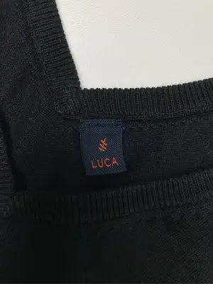 LUCA/ニット/セーター/トップス/ブラック/38
