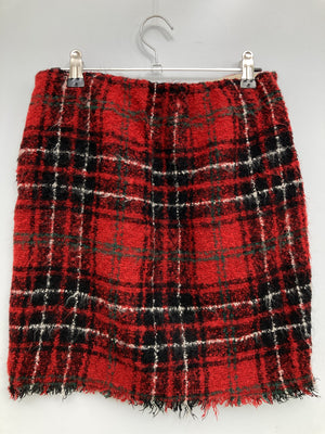 MACPHEE/マカフィー/ショート/ミニスカート/スカート/レッド/36