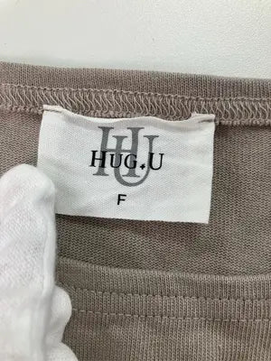 HUG U/ハグユー/タンクトップ/トップス/ベージュ/F