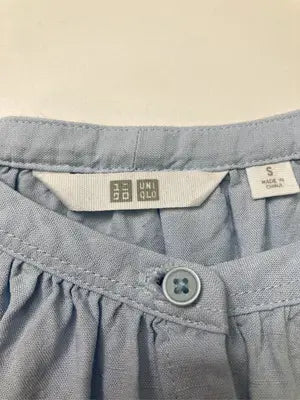 UNIQLO/ユニクロ/シャツ/ブラウス/トップス/スカイブルー/S
