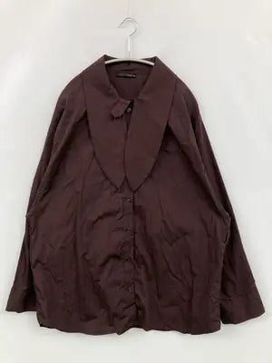 ZARA/ザラ/シャツ/ブラウス/トップス/ブラウン/M