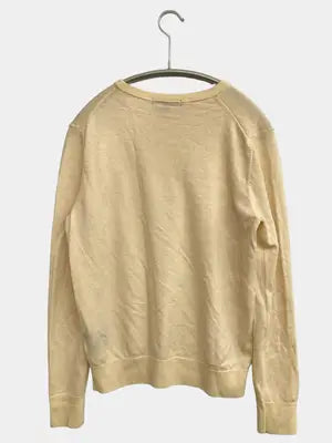 UNIQLO/ユニクロ/ニット/セーター/トップス/イエロー/L
