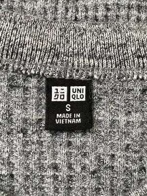 UNIQLO/ユニクロ/Tシャツ/カットソー/トップス/グレー/S
