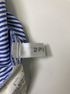 2PINK/ツーピンク/シャツ/ブラウス/トップス/ブルー/L