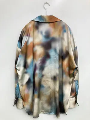 ZARA/ザラ/シャツ/ブラウス/トップス/ブラウン/XS