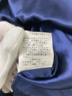 STRAWBERRY FIELDS/ストロベリーフィールズ/ミモレ/半端丈スカート/スカート/ネイビー