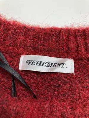 VEHEMENT/ニット/セーター/トップス/レッド/L