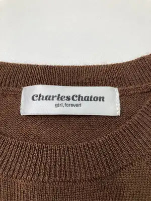 charles chaton/シャルルシャトン/ニット/セーター/トップス/ブラウン/表記無し