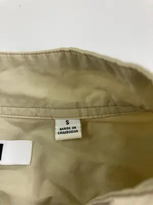 UNIQLO/ユニクロ/シャツ/ブラウス/トップス/ベージュ/S
