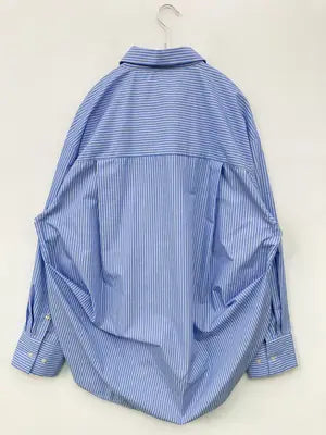 ZARA/ザラ/シャツ/ブラウス/トップス/ブルー/XL