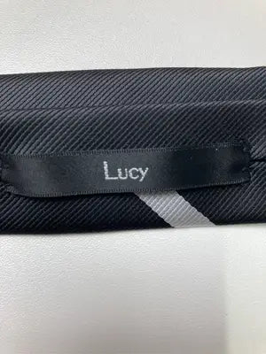 LUCY/ルーシー/ネクタイ/ファッション雑貨/ブラック