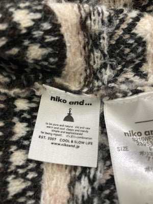 niko and .../ニコアンド/ベスト/トップス/ブラック/F