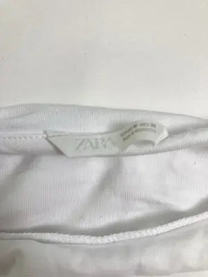 ZARA/ザラ/Tシャツ/カットソー/トップス/ホワイト/EUR M/USA M/ MEX 28