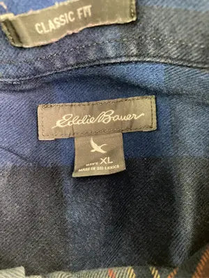 Eddie Bauer/エディーバウアー/シャツ/ブラウス/トップス/ネイビー/XL