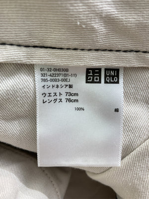 UNIQLO/ユニクロ/その他パンツ/パンツ/ブラック/W73　L76