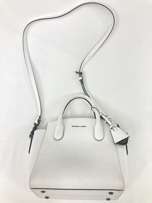 CHARLES & KEITH/チャールズアンドキース/ハンドバッグ/バッグ/ホワイト