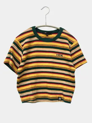 HIDE AND SEEK/Tシャツ/カットソー/トップス/イエロー/M
