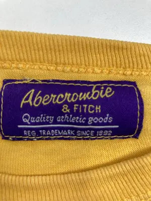 Abercrombie & Fitch/アバクロンビーアンドフィッチ/Tシャツ/カットソー/トップス/イエロー/L