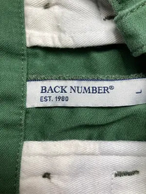 BACK NUMBER/バックナンバー/カーゴパンツ/パンツ/グリーン/L
