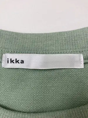 ikka/イッカ/Tシャツ/カットソー/トップス/ライトグリーン/L