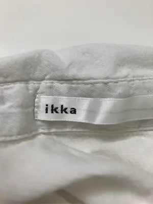 ikka/イッカ/シャツ/ブラウス/トップス/ホワイト/L