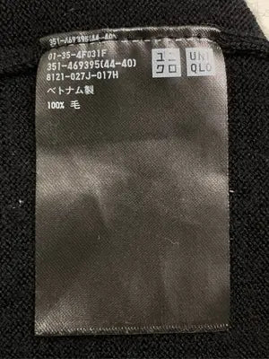 UNIQLO/ユニクロ/ニット/セーター/トップス/ブラック/L