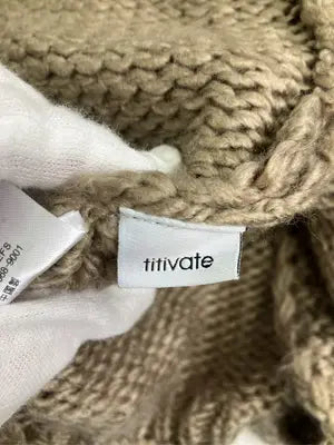 titivate/ティティベイト/カーディガン/ボレロ/トップス/ベージュ/M