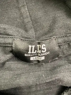 ILL’S/イルズ/パーカー/トップス/ブラック/LARGE