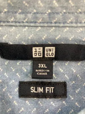 UNIQLO/ユニクロ/シャツ/ブラウス/トップス/ブルー/3XL