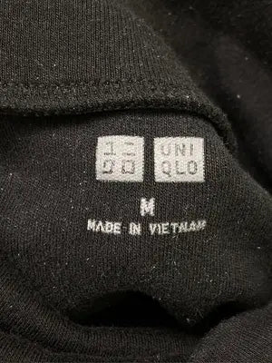 UNIQLO/ユニクロ/Tシャツ/カットソー/トップス/ブラック/M