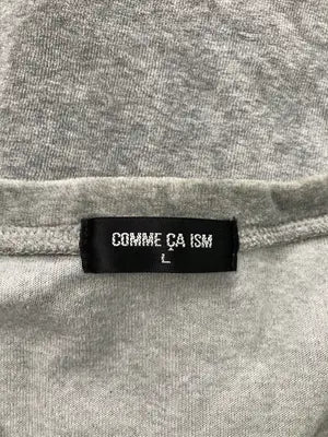 COMME CA ISM/コムサイズム/Tシャツ/カットソー/トップス/グレー/L