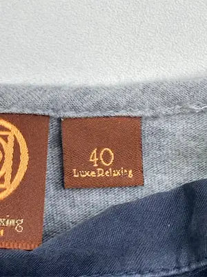 Luxe Relaxing/Tシャツ/カットソー/トップス/グレー/40