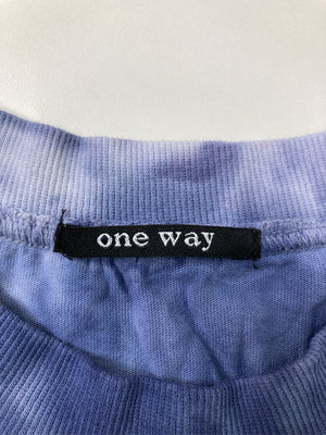 One Way/ワンウェイ/Tシャツ/カットソー/トップス/ブルー/F