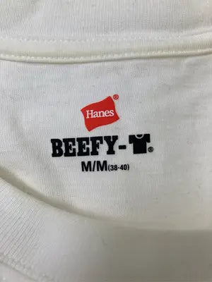 Hanes/ヘインズ/Tシャツ/カットソー/トップス/ホワイト/M