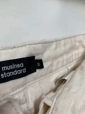 MUSINSA STANDARD/その他パンツ/パンツ/アイボリー/S