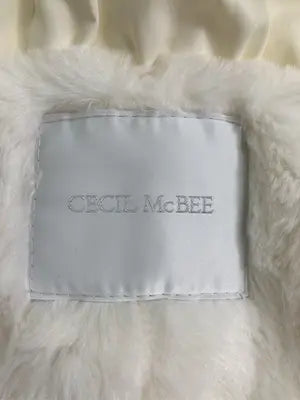 CECIL McBEE/セシルマクビー/ダウンジャケット/コート/ジャケット/アウター/ホワイト/M
